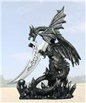 FDD19198 Obsidian Blade Dragon Dagger
